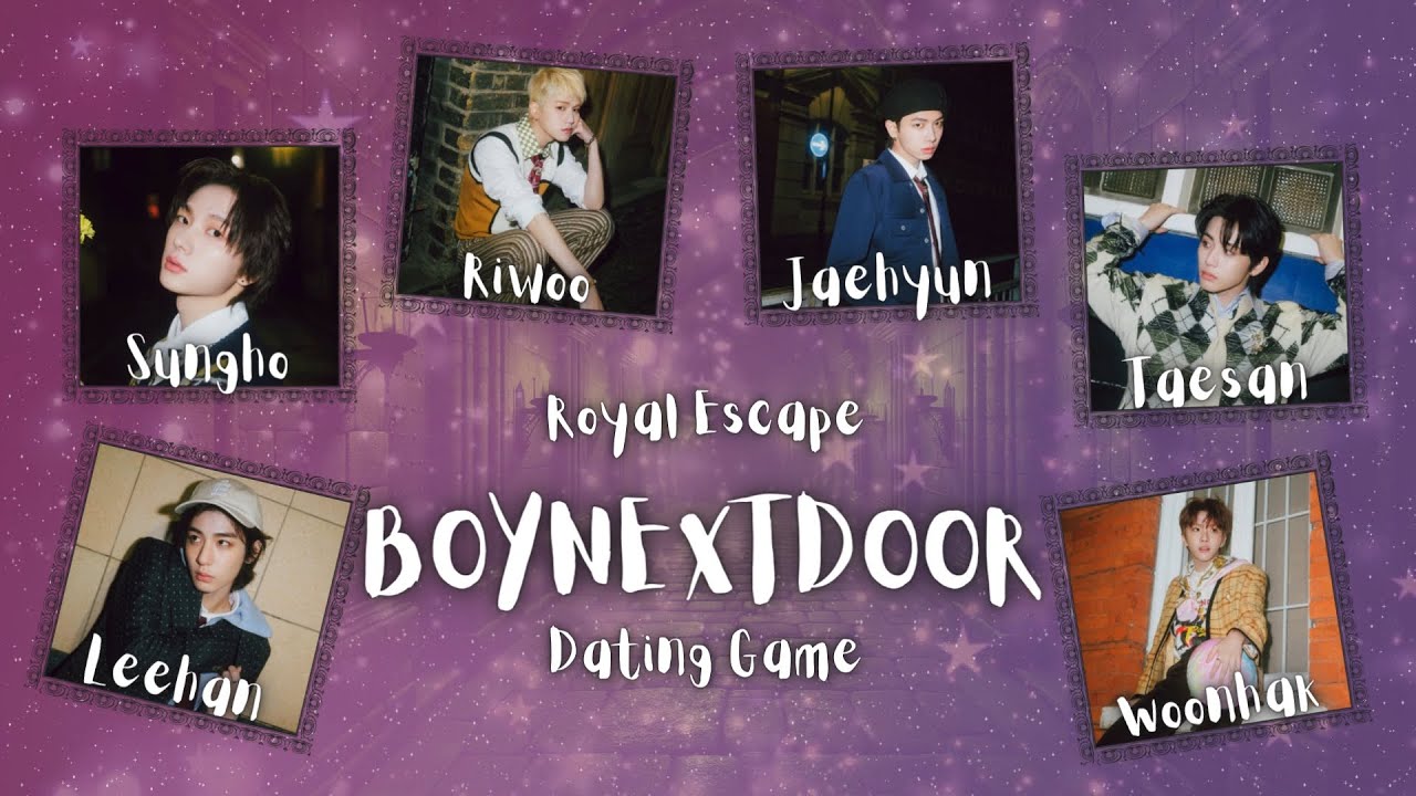 BOYNEXTDOOR Dating Game | Royal Escape | STORY Version | KPOP DATING GAMES