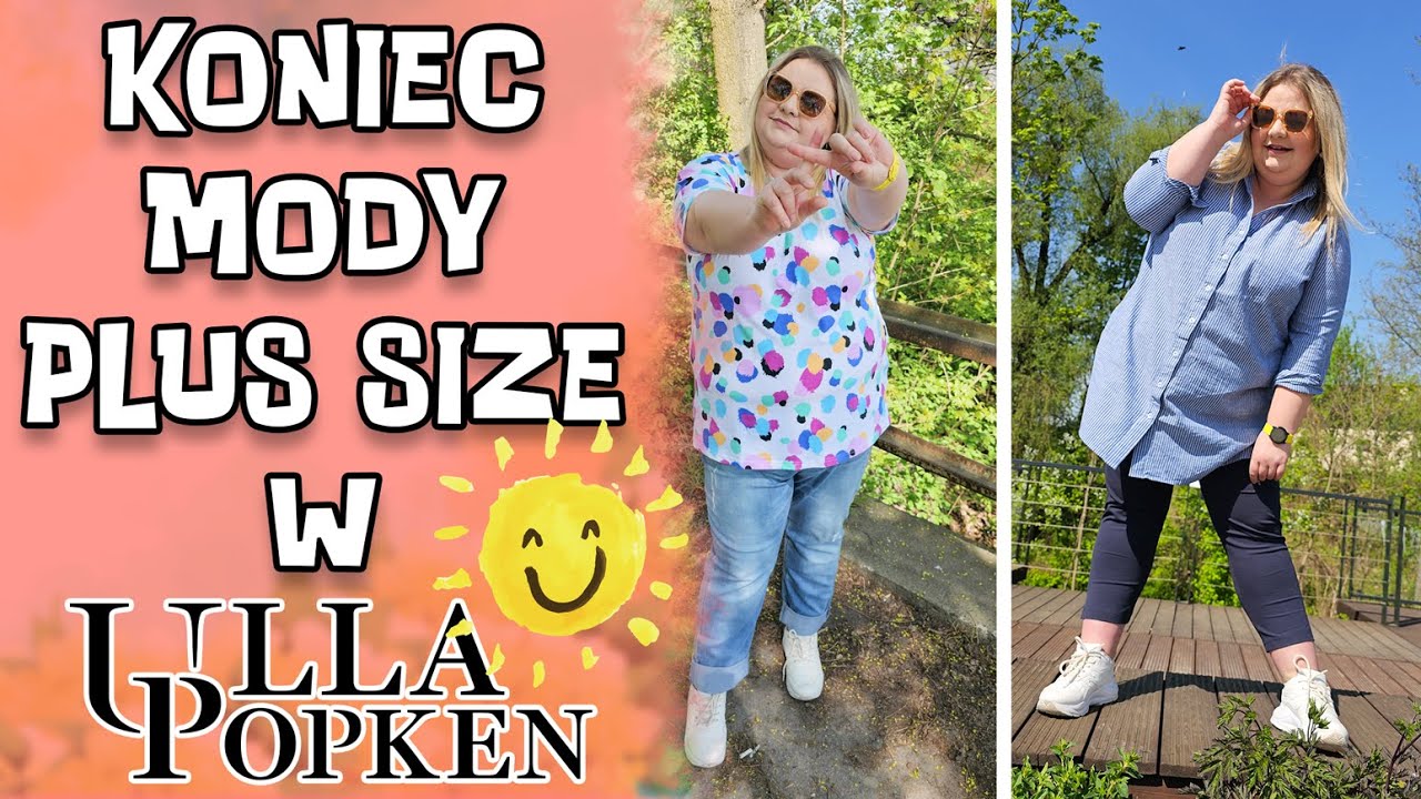 🤯🤯 KONIEC MODY PLUS SIZE W ULLA POPKEN I MIERZYMY SKLEP PLUS SIZE I MADZIOF
