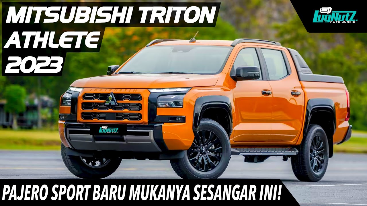Tampang PAJERO SPORT BARU Akan SESANGAR INI?! Review Mitsubishi TRITON 2023 Cikal Bakal PAJERO 2024!