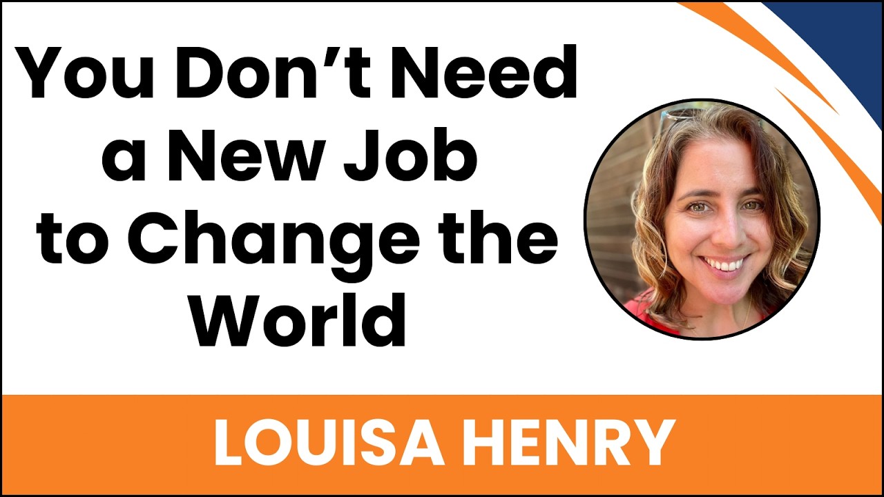 You Don’t Need a New Job to Change the World