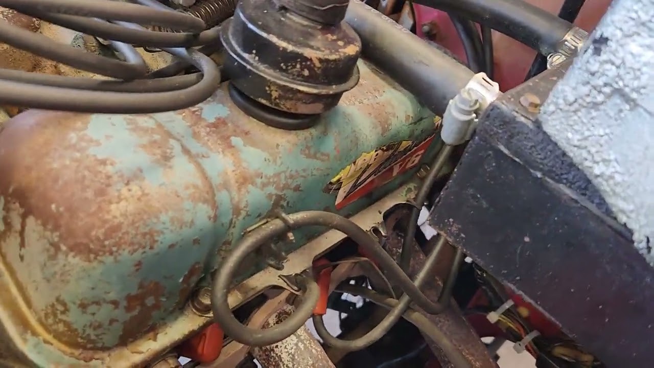 1968 Jeep CJ-5 at Troncalli (engine bay video)