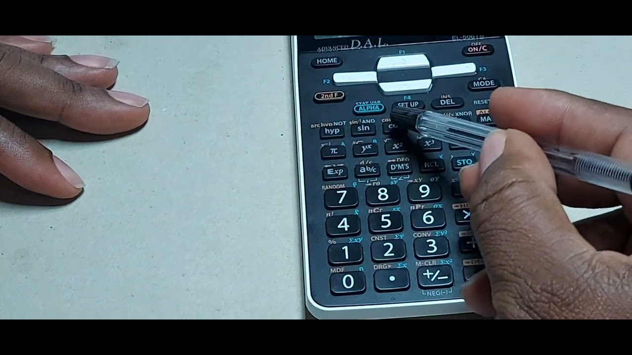 Using Scientific Calculators (Sharp and Casio) to evaluate Trigonometric Function