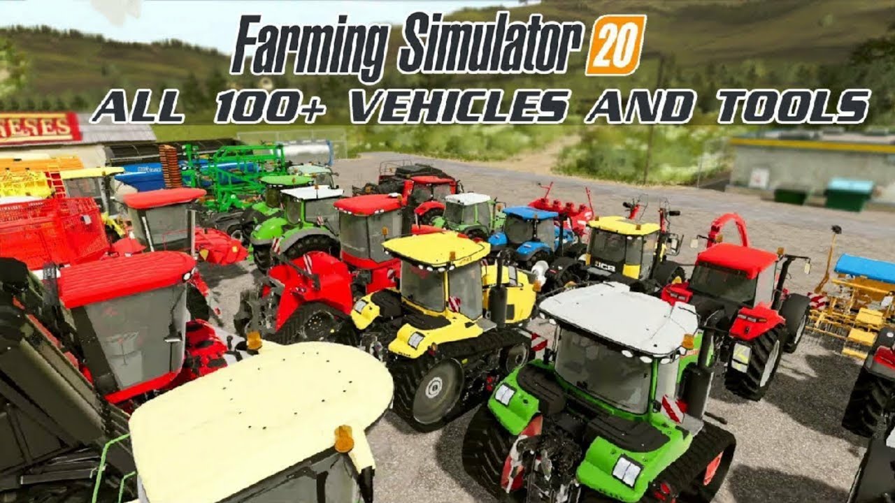 Farming simulator 20 (100+ Vehicles and Tools) with details | Game price in INDIA