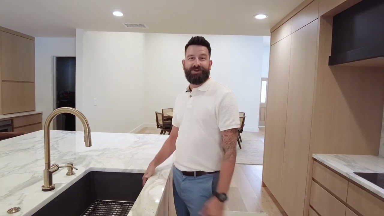 White Oak Modern Kitchen Reveal