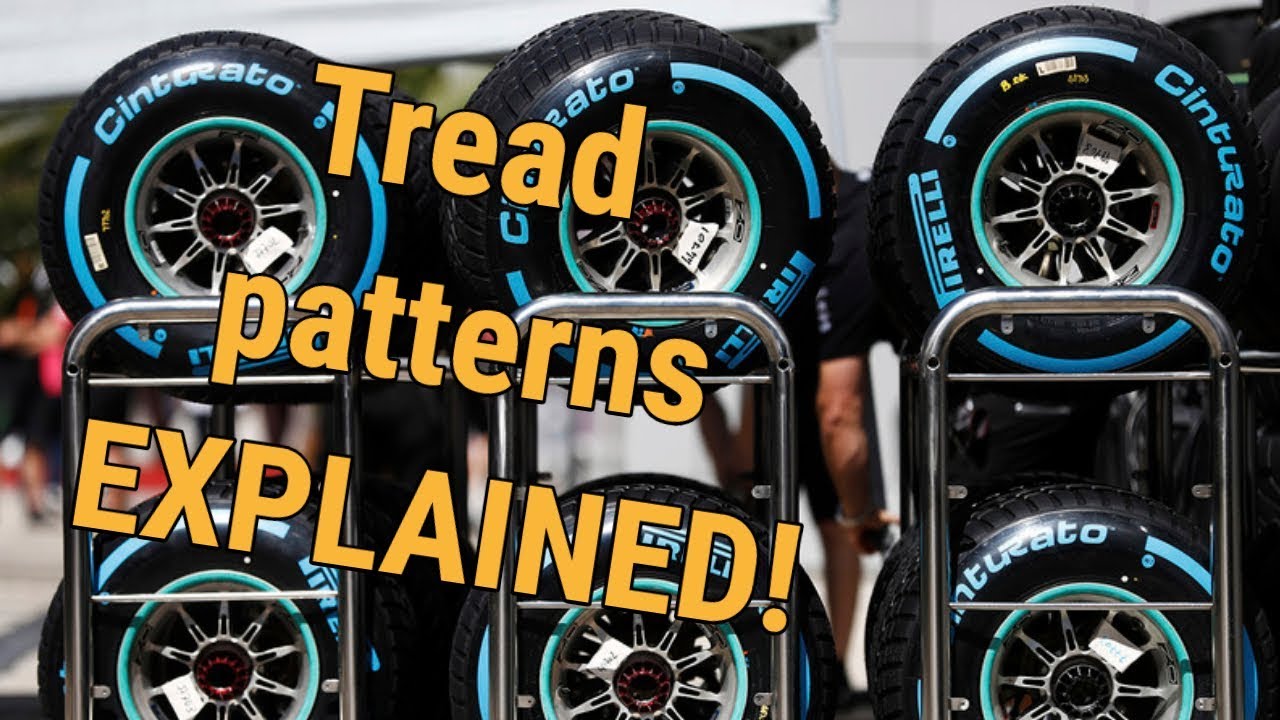 Types of tyre tread patterns in road cars explained
