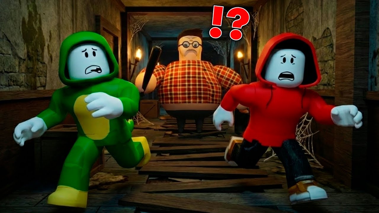 JJ and Mikey Escape Popster Barrys !? (Maizen Roblox)