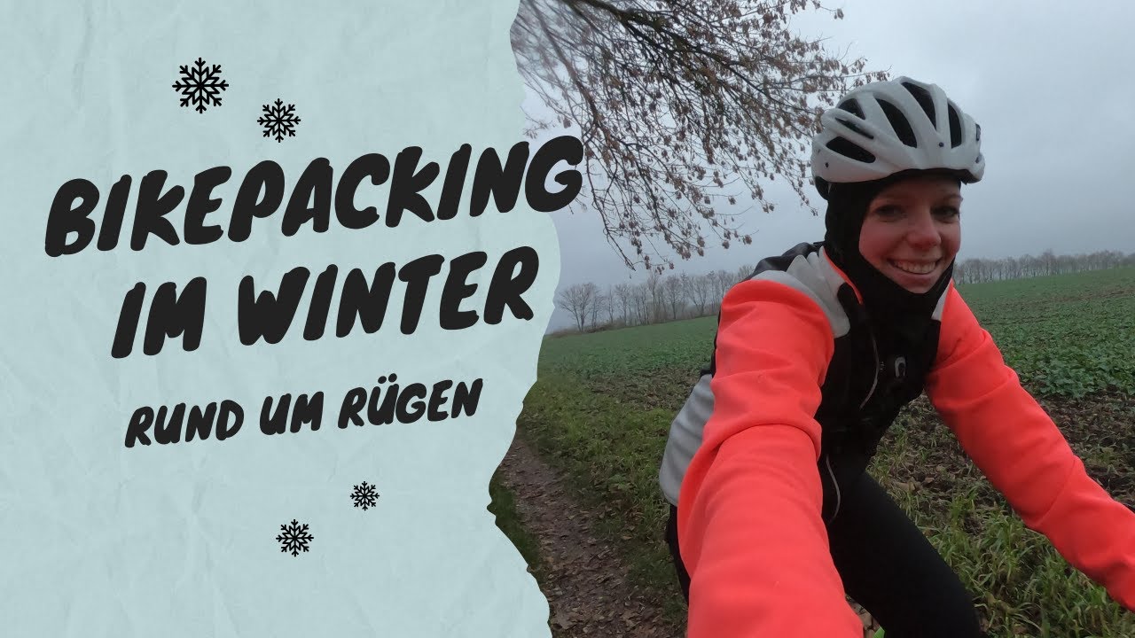 Mit dem Gravelbike um Rügen - Bikepacking im Winter