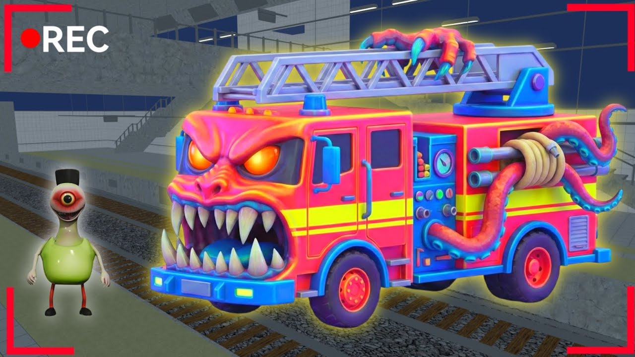 There's Horror Secret Place Madness Fire Truck Eater Haunted Yuta Mio 😱 SAKURA SCHOOL SIMULATOR 