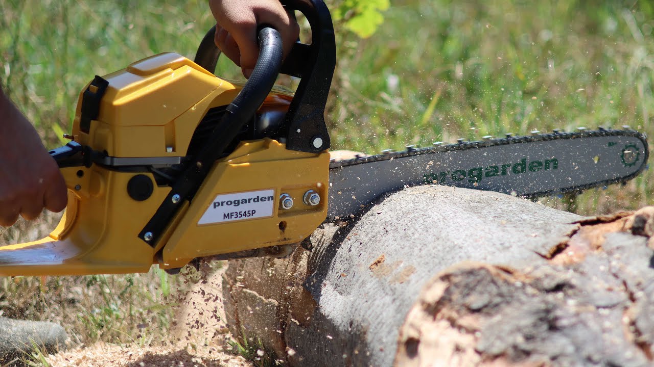 Progarden MF3545P - motofierăstrău de 3.4cp cu lamă de 45cm. Perfect pentru gospodărie!