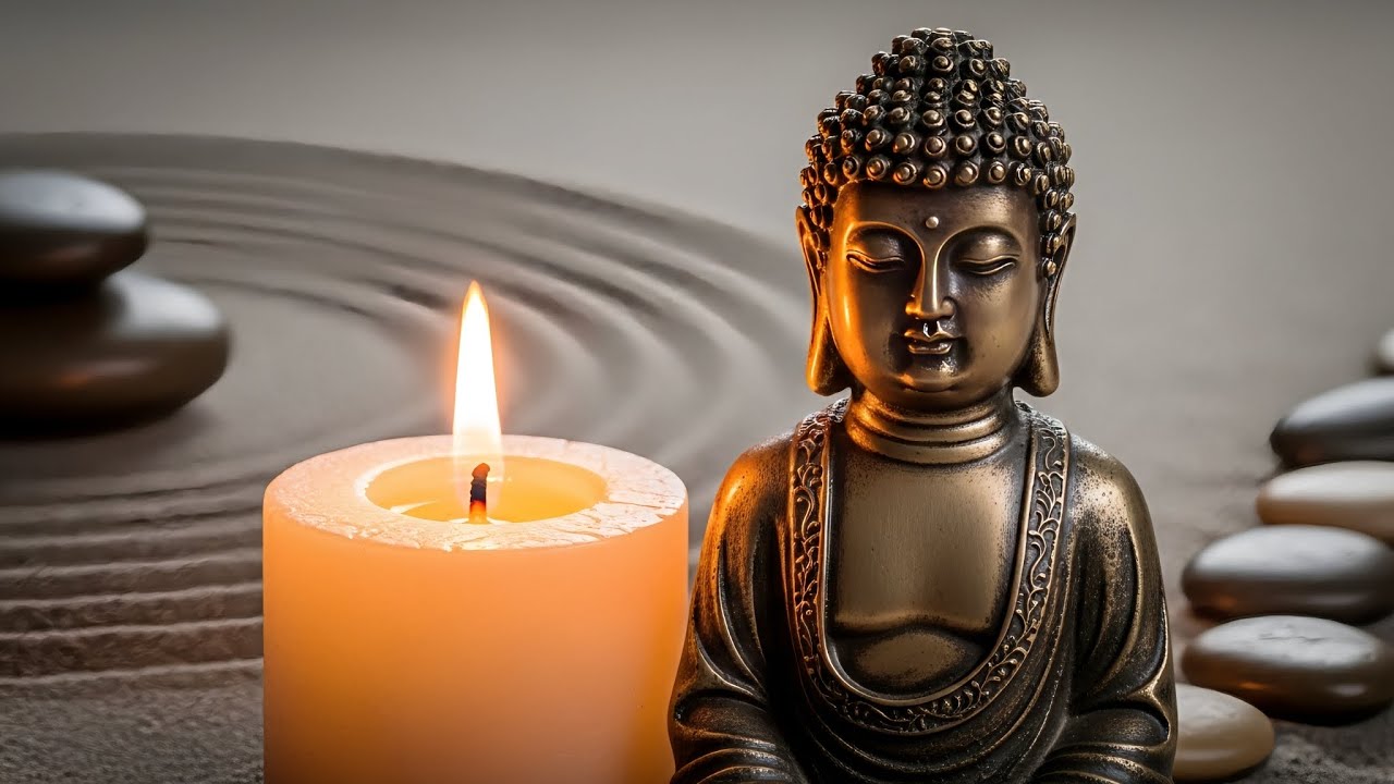 Indian Flute Meditation 🌿 Deep Relaxation & Calm Mind | Buddha Zen Sleep Music (3 Hours 4