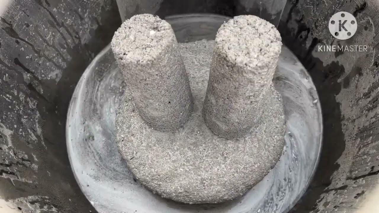 Full Dusty texture charcoal ashes water crumbling #asmr