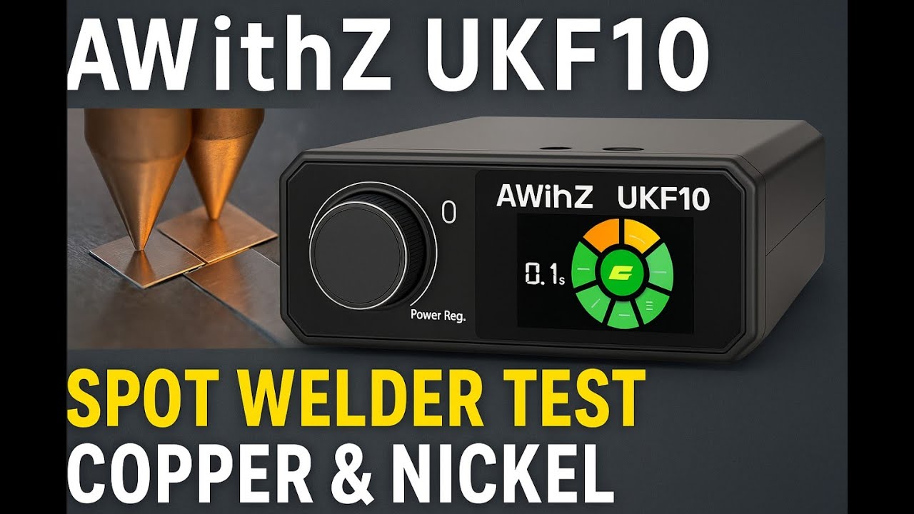 Тест аппарата для точечной сварки AWithZ UKF10 &ndash; результаты сварки меди и никеля
