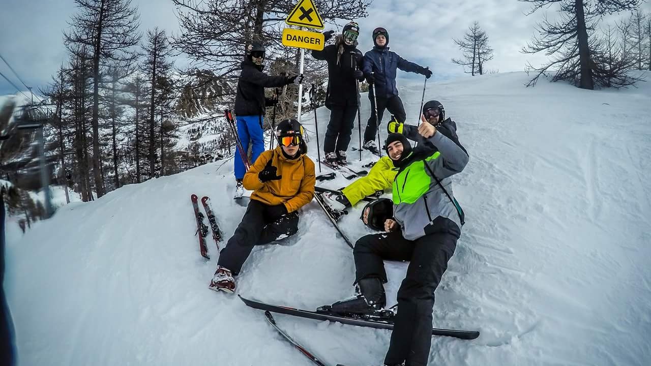 Isola 2000 - France (2017) GoPro Skiing  / SZE- ESK SKI CAMP (HUN) / 