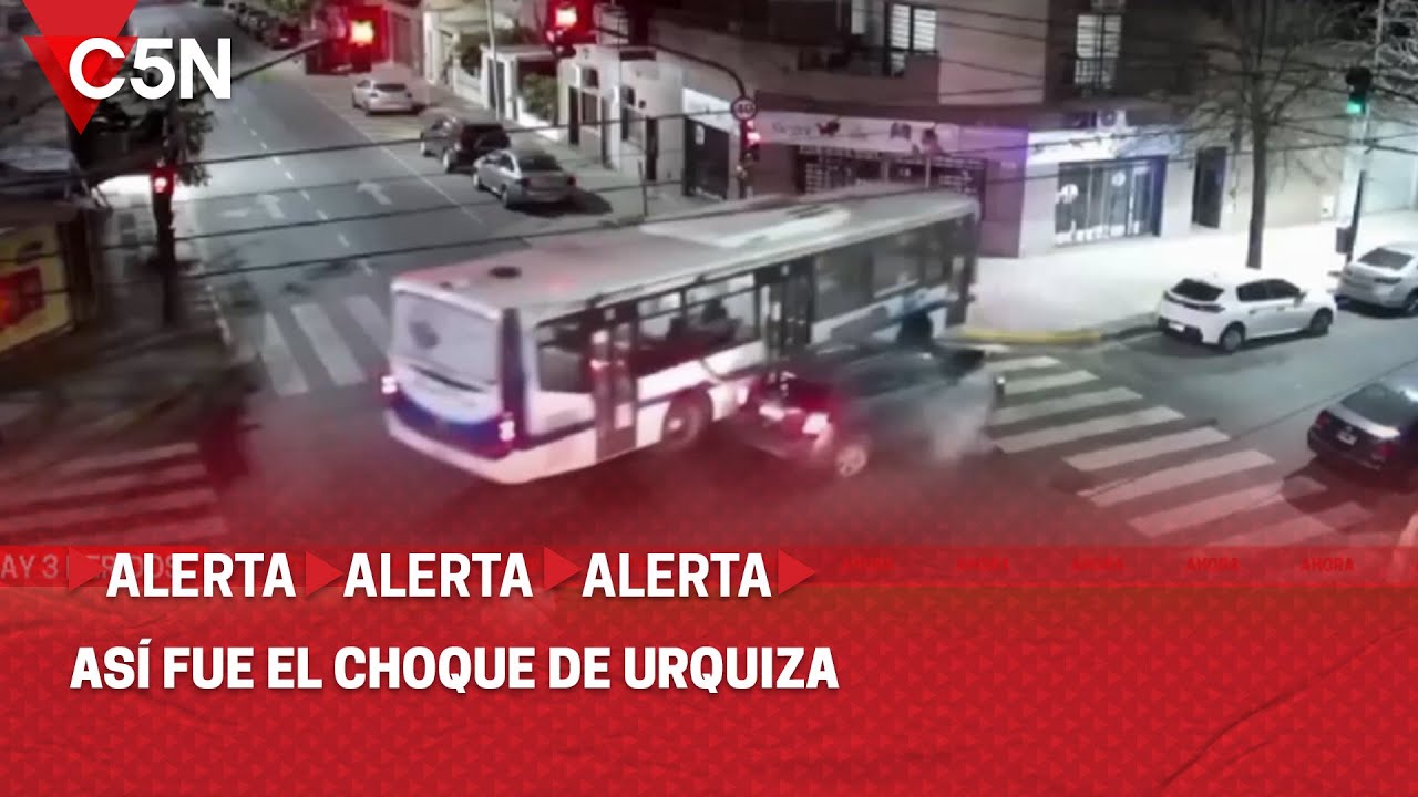 BRUTAL CHOQUE en URQUIZA: ASÍ fue el ACCIDENTE de GALVÁN y NÚÑEZ
