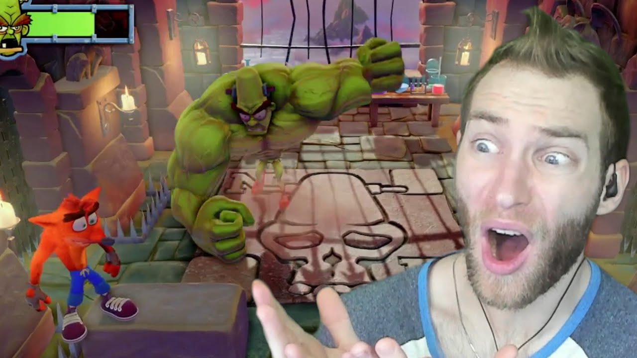 THIS GAME IS MAKING ME CRAZY! First Time Playing Crash Bandicoot! (pt.4)