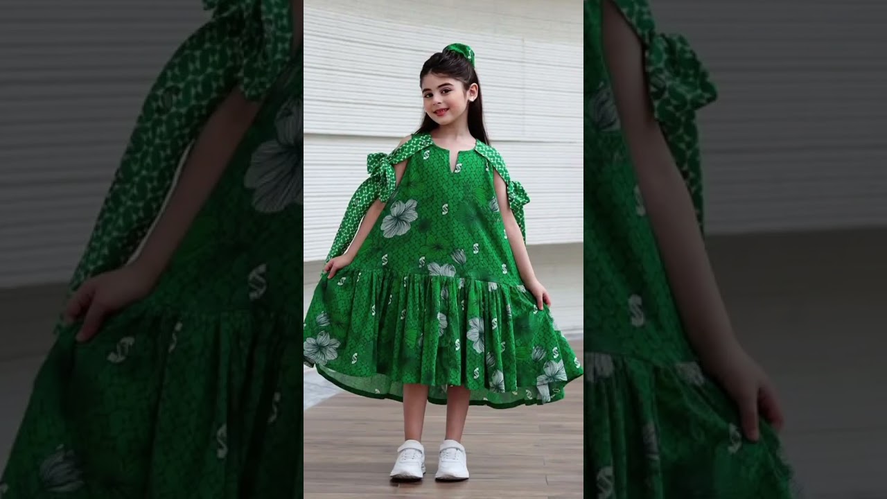Stylish 14 August Dress Ideas for Kids 🇵🇰💚 #Shorts #14August #KidsFashion #PakistanIndependence