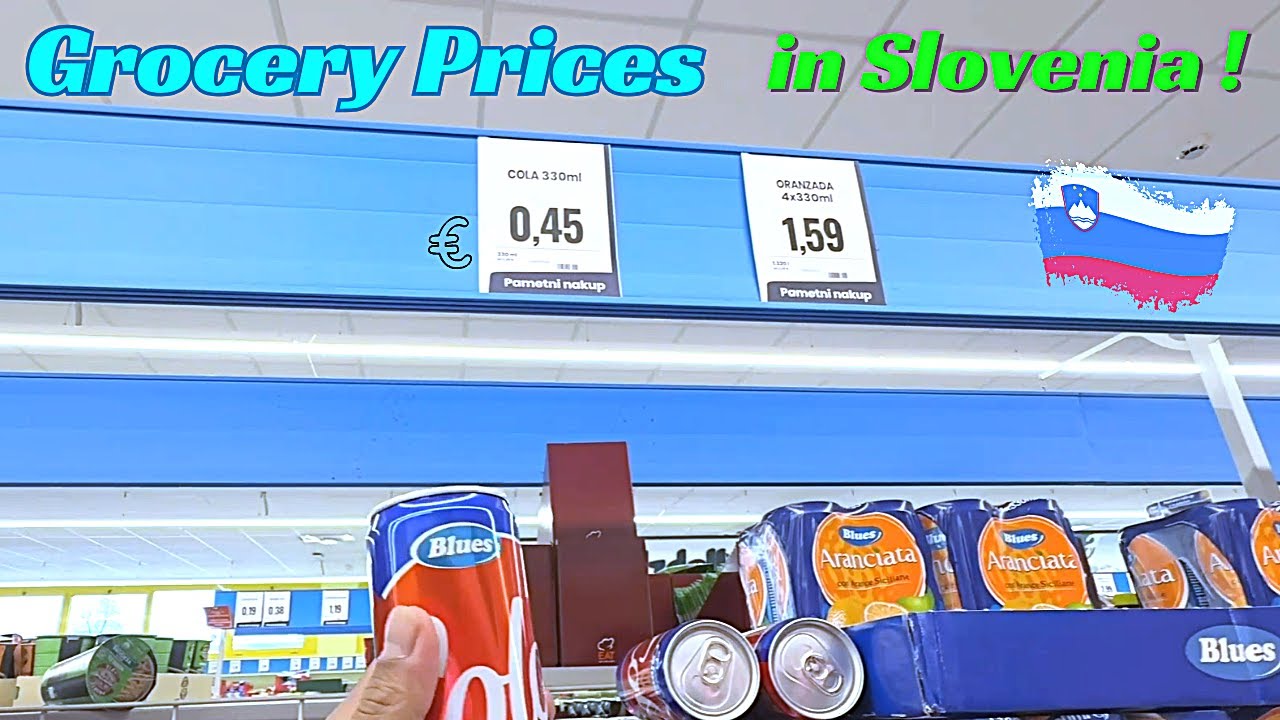 Grocery Prices in Slovenia 2025 | Supermarkets Tour | Cost of Living