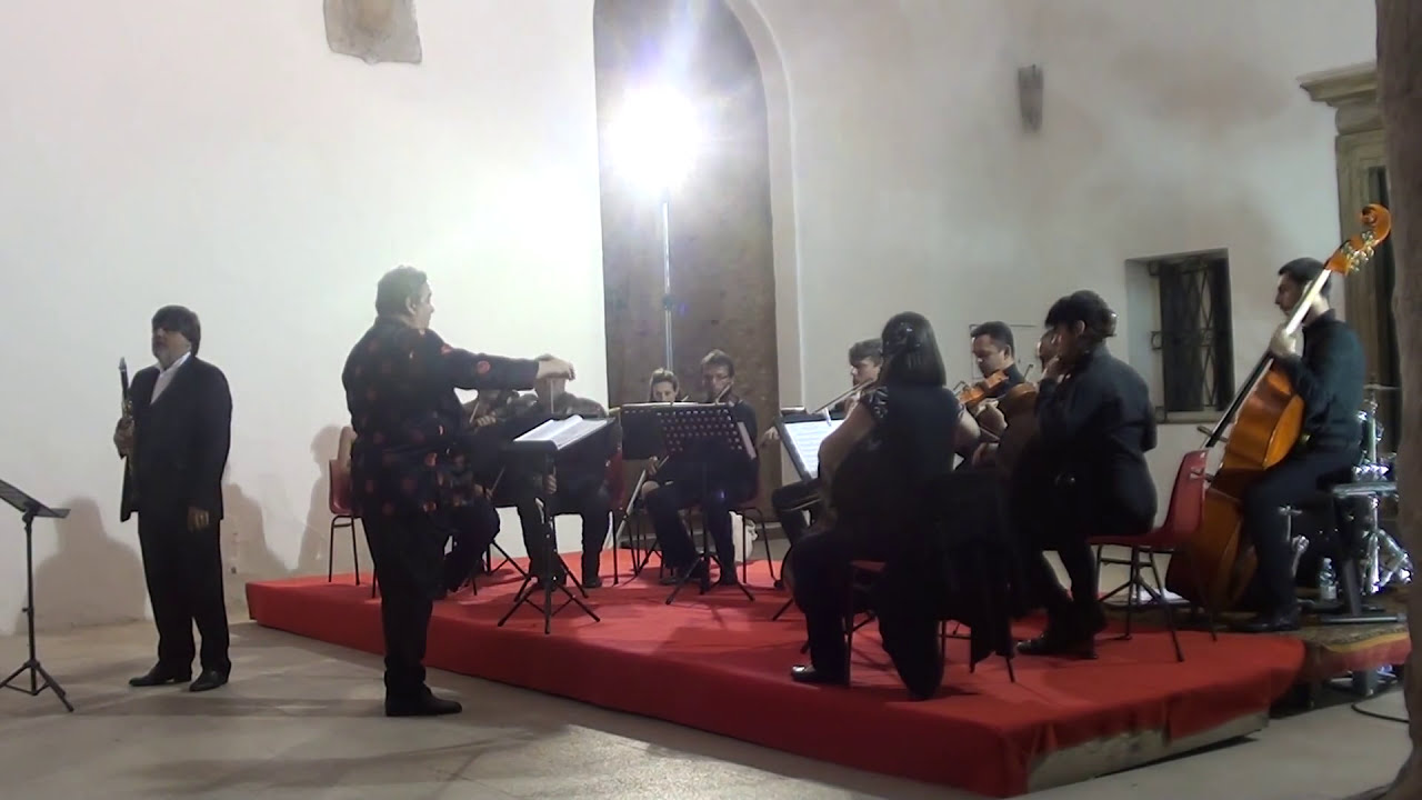 Ciro Scarponi - Elegia for Danny per clarinetto e orchestra, Corrado Giuffredi, clarinet