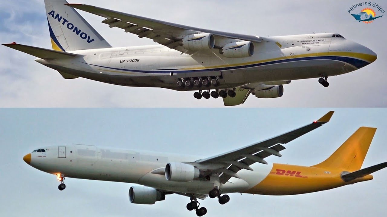 Leipzig/Halle Airport Planespotting June 2021 with many Cargo Airplanes and giant ANTONOV AN-124