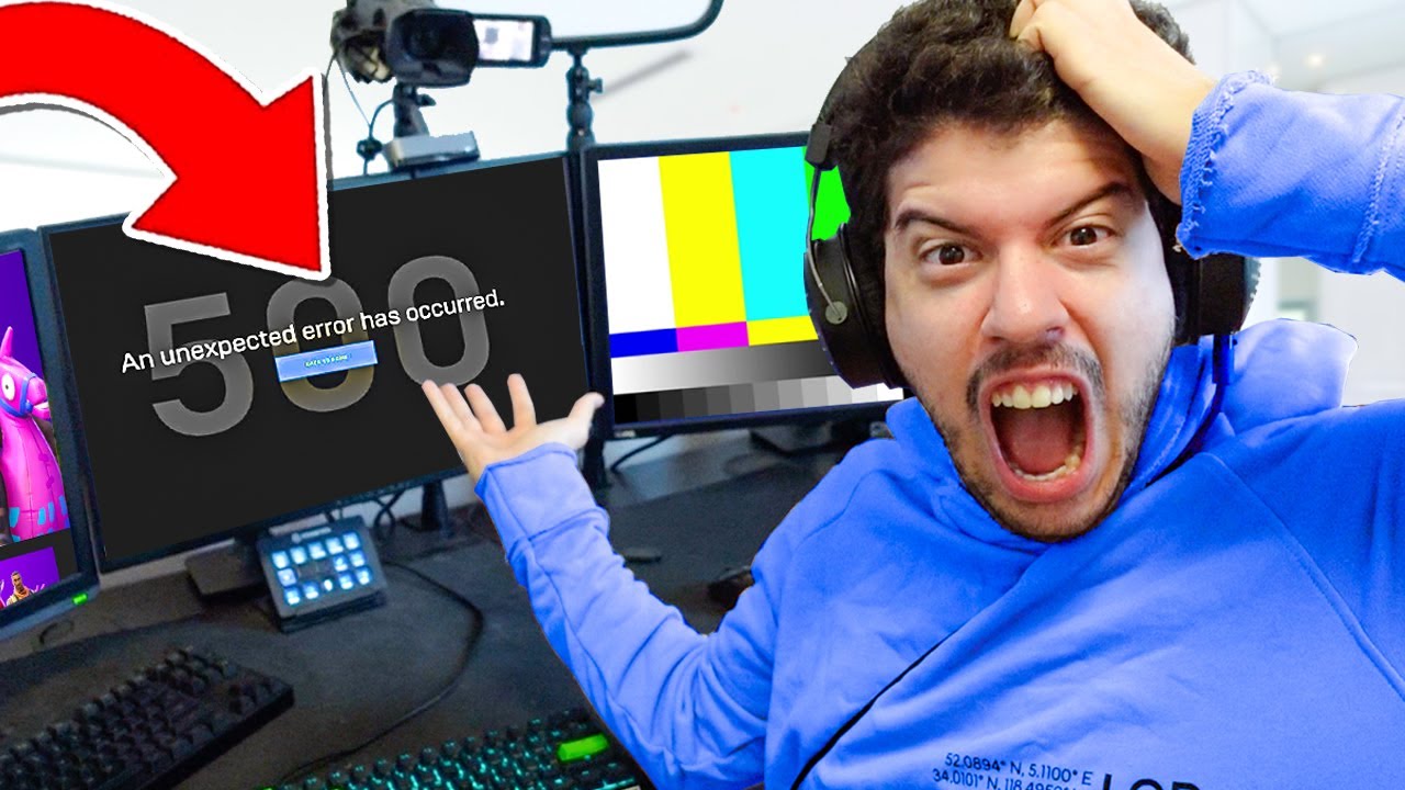 Я УДАЛИЛ Fortnite с его компьютера!