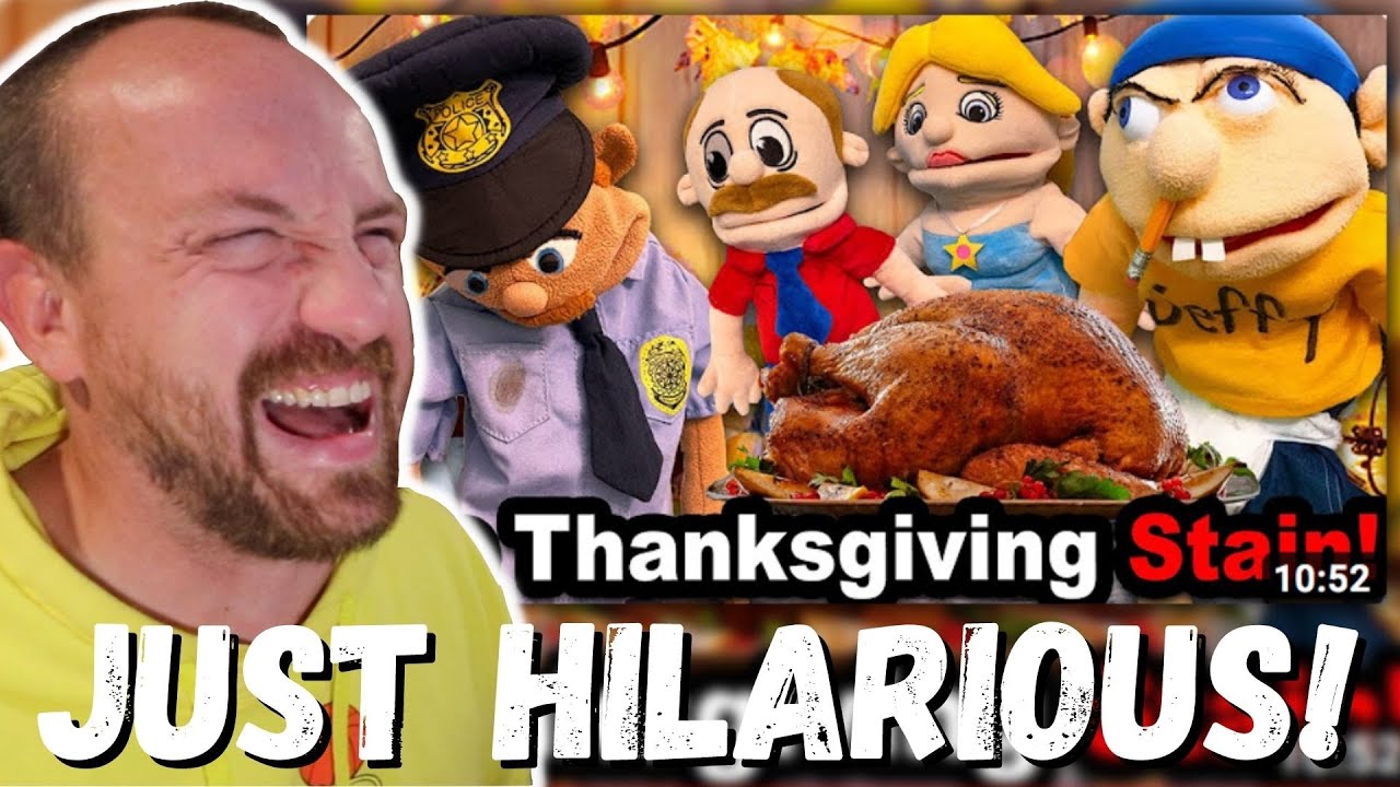 JUST HILARIOUS! SML Movie: The Thanksgiving Stain! (FIRST REACTION!)