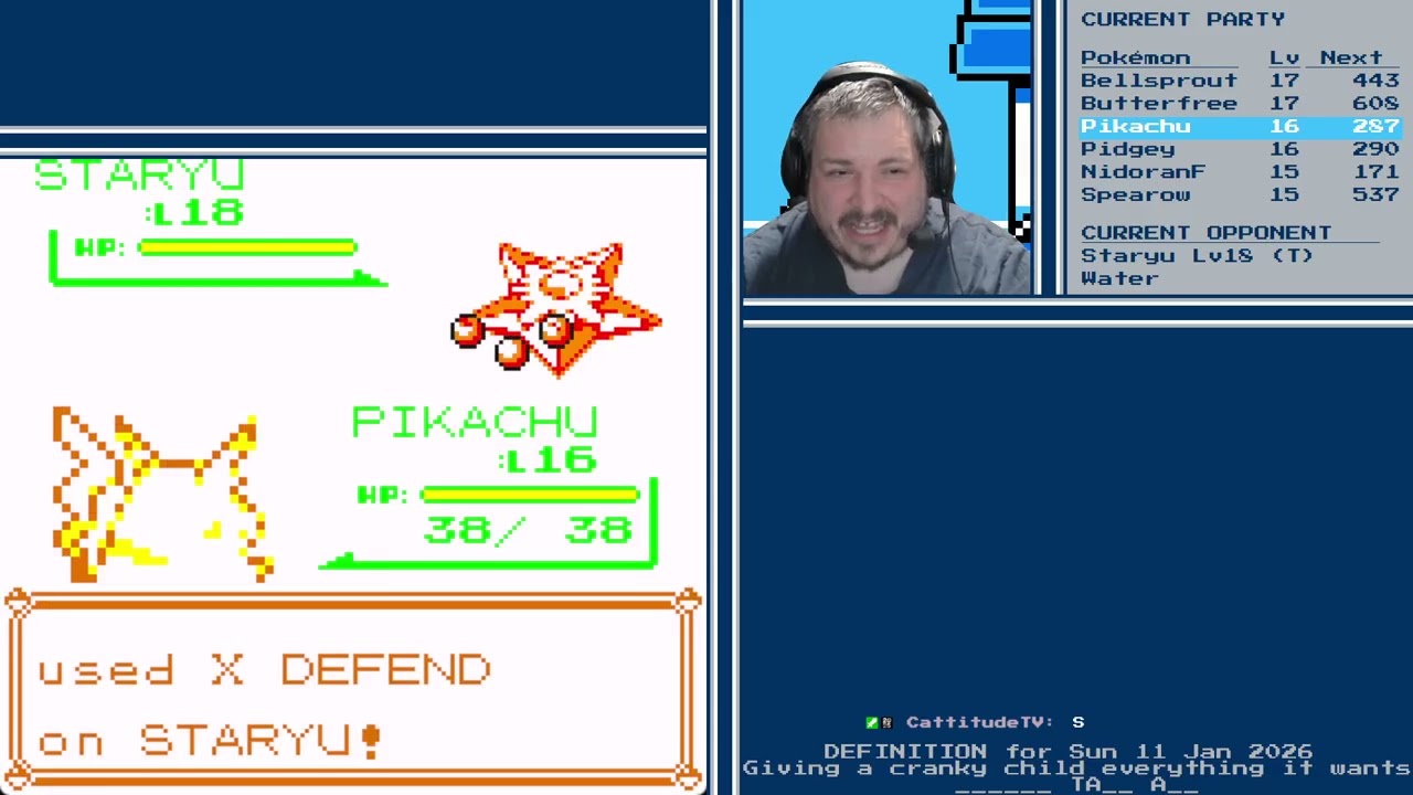 The Jersey Hermit Plays Pokémon Yellow [GBC] | Part Three