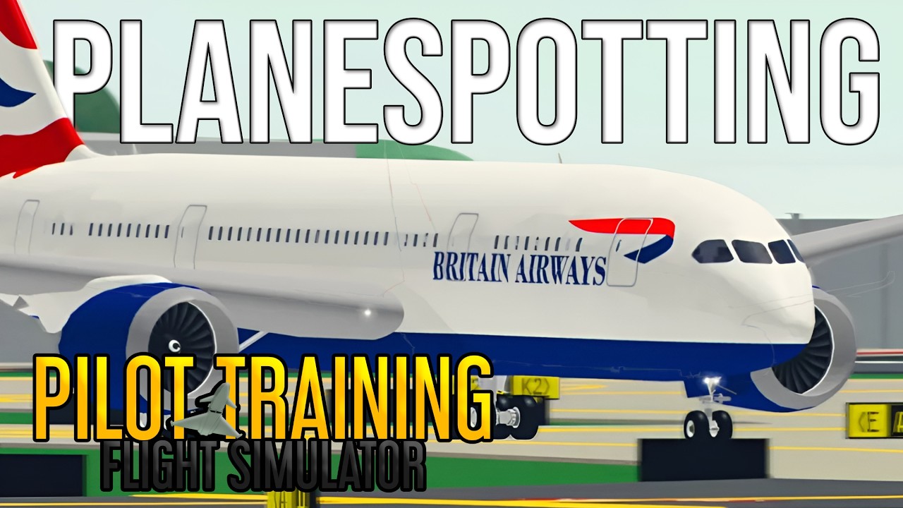 ROBLOX PTFS PLANE SPOTTING WITH VIEWERS