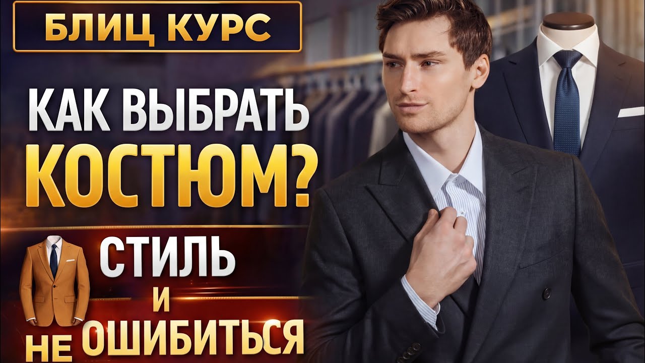 Возвращение классики и какой костюм выбрать , чтобы не ошибиться 