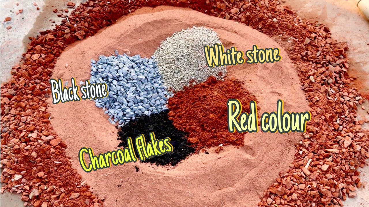 New tutorial of stony red dirt texture 😀|| new dirt add ki 💫
