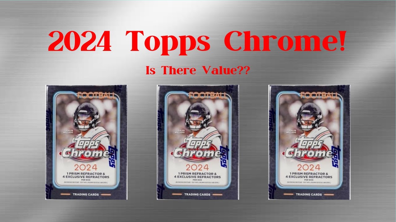 2024 Topps Chrome Blaster Boxes!!! Is there value?