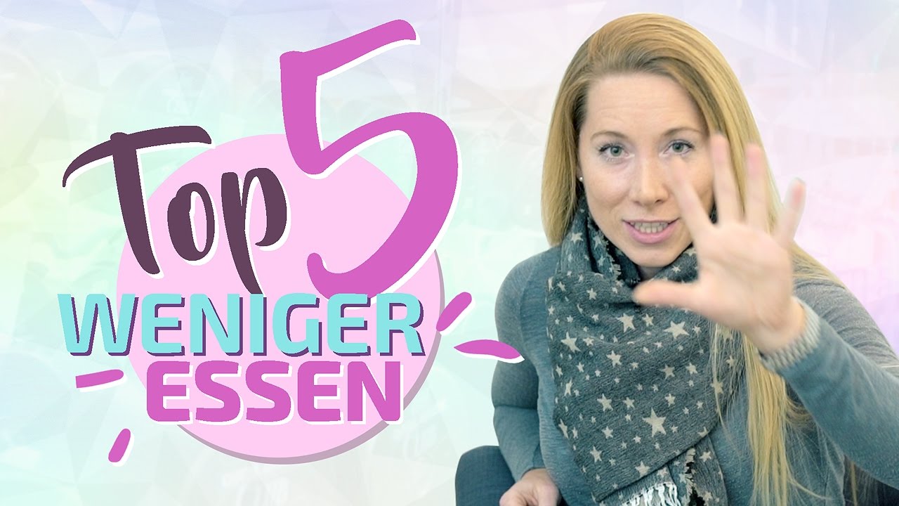 Automatisch weniger essen - Top 5 Tipps