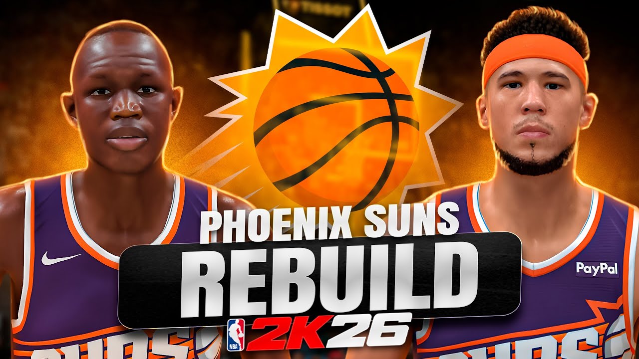 EU RECONSTRUI o PHOENIX SUNS no NBA2K26! ☀🌵