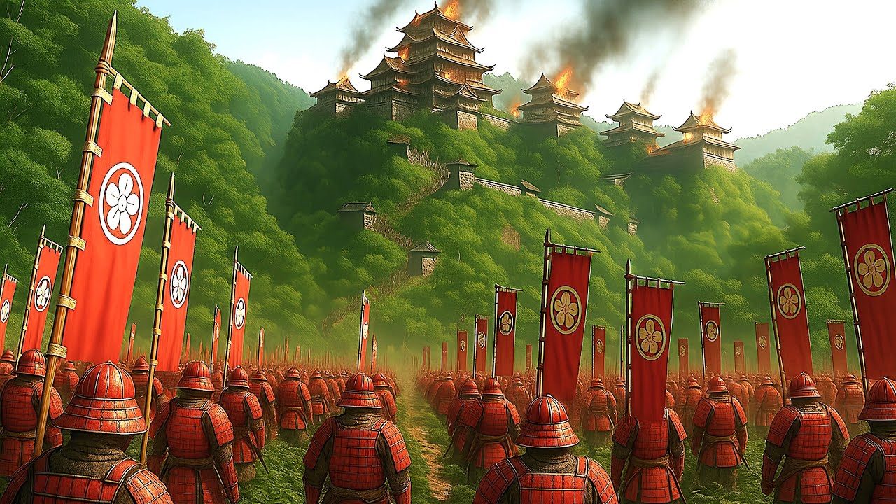 1000 Takeda Samurai vs 1000 Monks Stronghold | Mount & Blade 2 Bannerlord