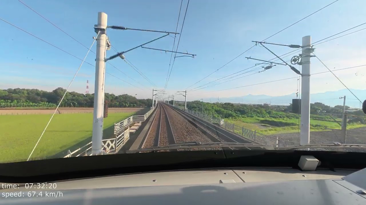 2025.09.09 E500 114次 潮基-彰化 路程景 GPS
