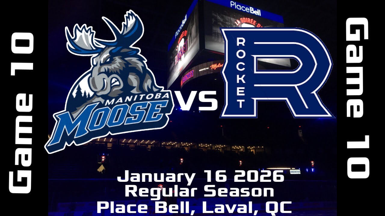 Laval Rocket vs Manitoba Moose | Regular Season | January 16 2026
