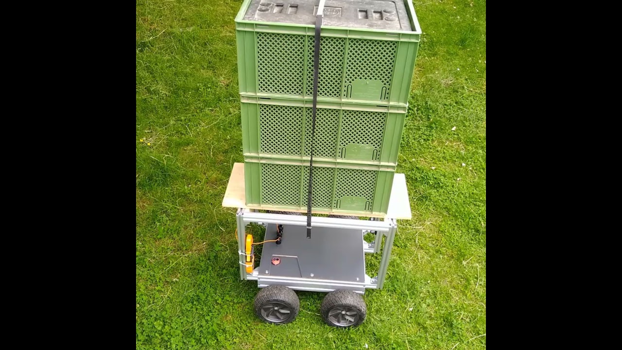 Carry 80kg with the Robot Platform #shorts
