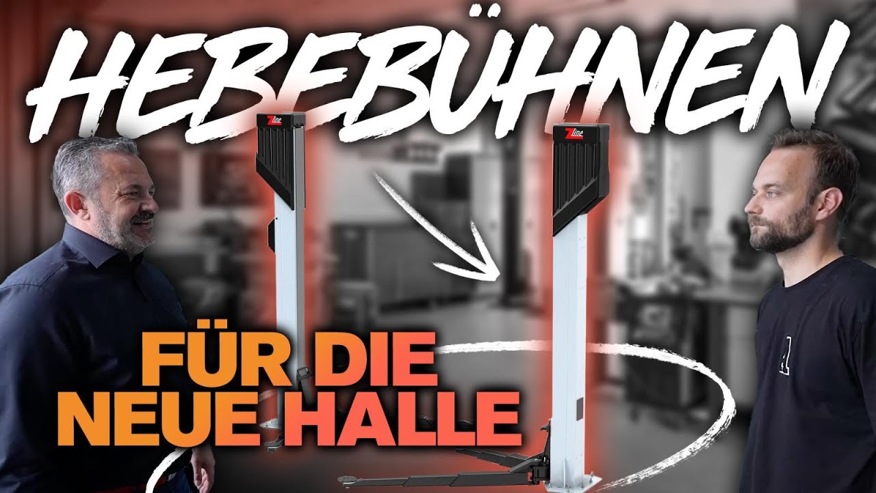 Wie viele Hebebühnen gehen in die neue Halle? Ein Experte klärt uns auf!