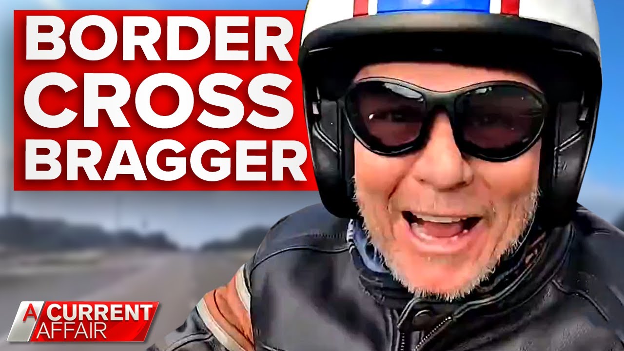 Melbourne man crosses QLD border on 'compassionate grounds' to buy new tyres | A Current Affair