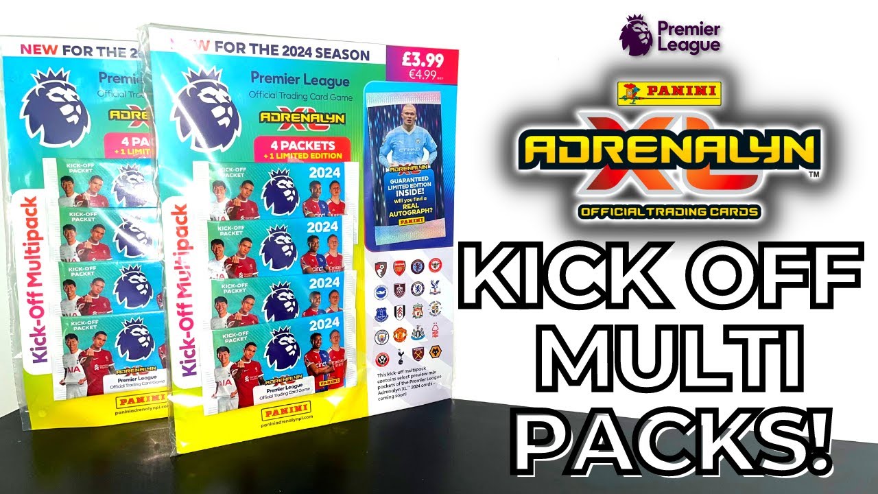NEW KICK OFF MULTIPACKS! | PANINI ADRENALYN XL PREMIER LEAGUE 2024 | HAALAND LIMITED EDITION CARD!