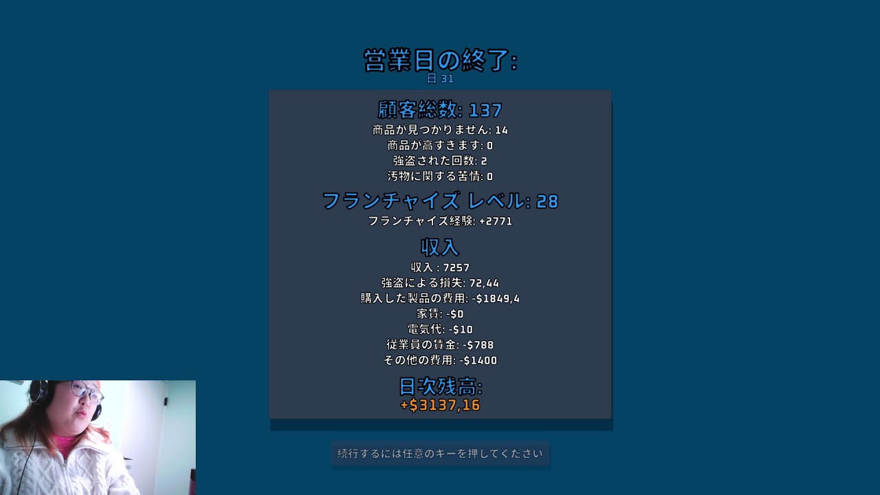 【SUPERMARKET TOGETHER】店長、長期休暇から戻ってきたって。