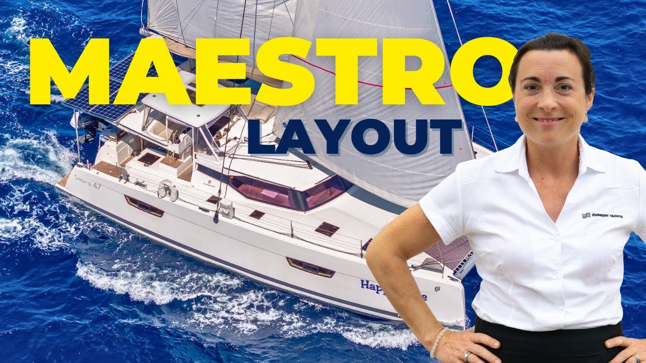 Fountaine Pajot Saona 47 Catamaran Walkthrough 'Happy Here'