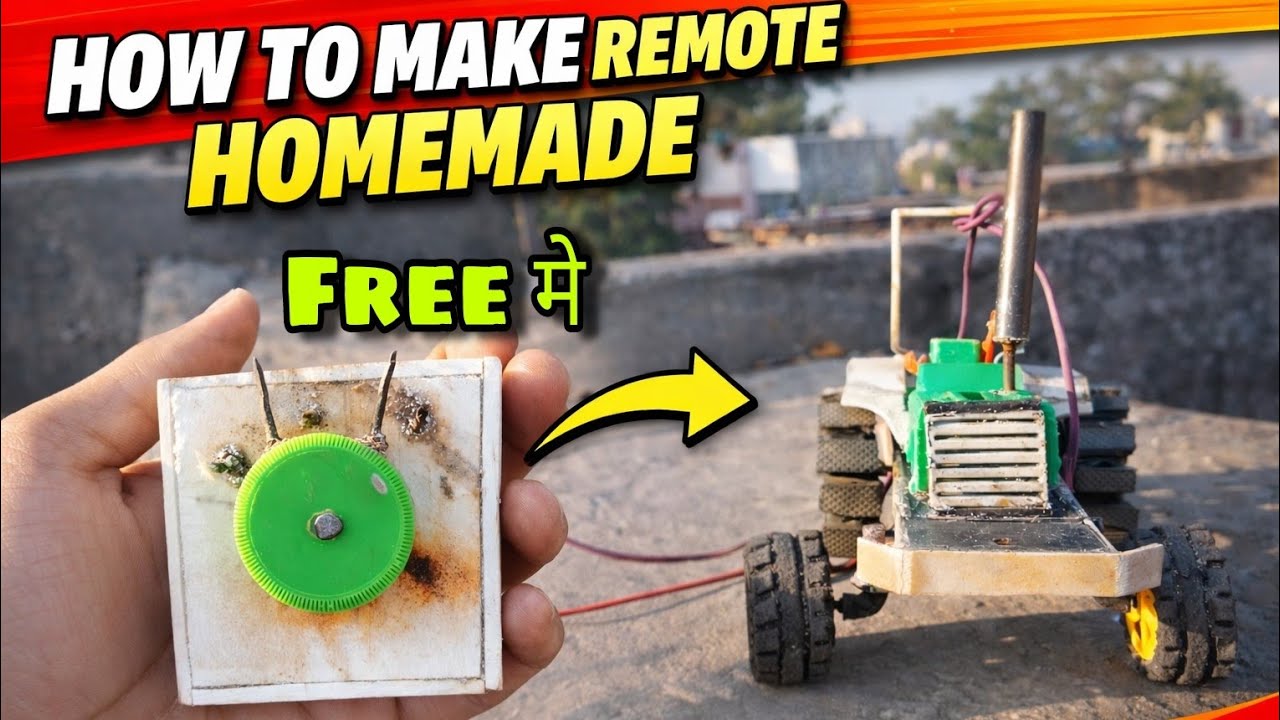 Free Mein Remote Control Tractor Bana Lo! 😱 | Homemade RC Car DIY
