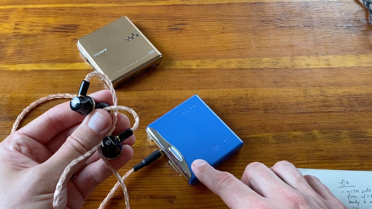 Groove Audio balanced 3.5mm does Auvi, Hi-MD