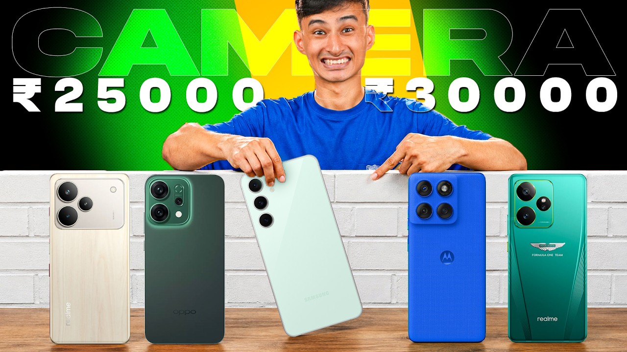 Best Camera Phones Under ₹25000&ndash;₹30000 in 2026 📸 Best Flagship Phones!