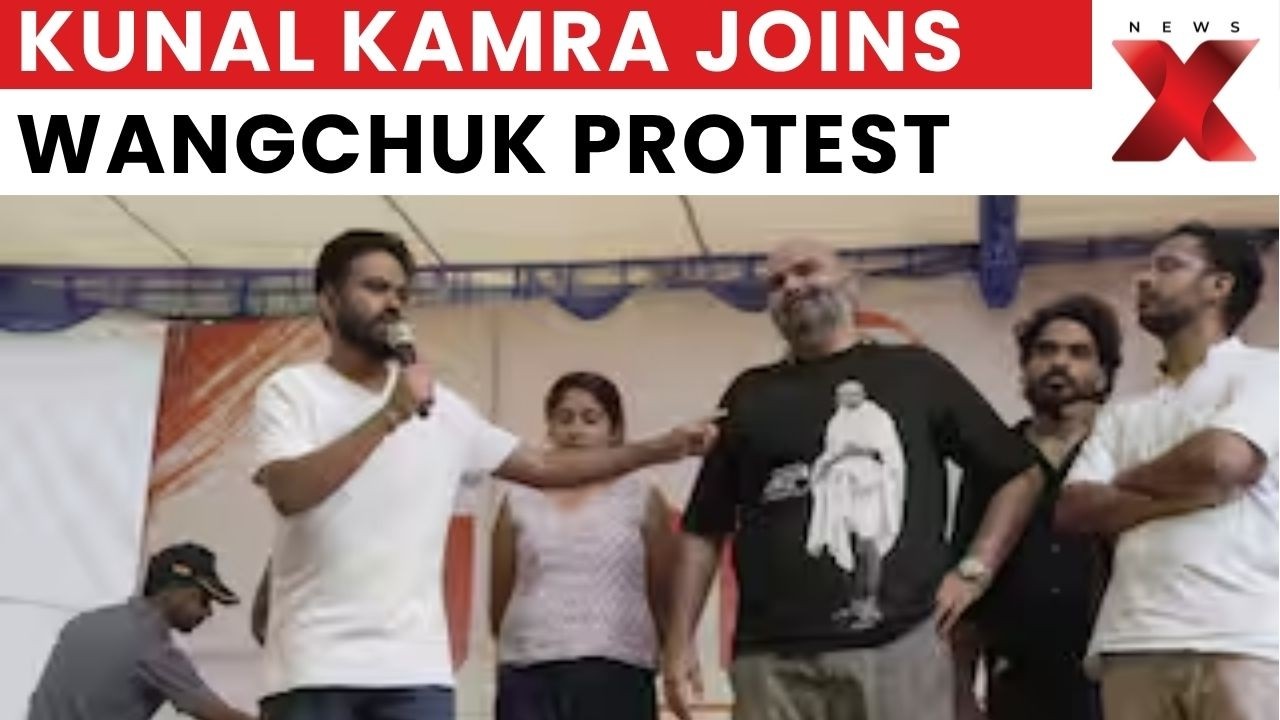 Sonam Wangchuk Hunger Strike: Comedian Kunal Kamra Joins CJP Protest Supporting Activist&rsquo;s Movement