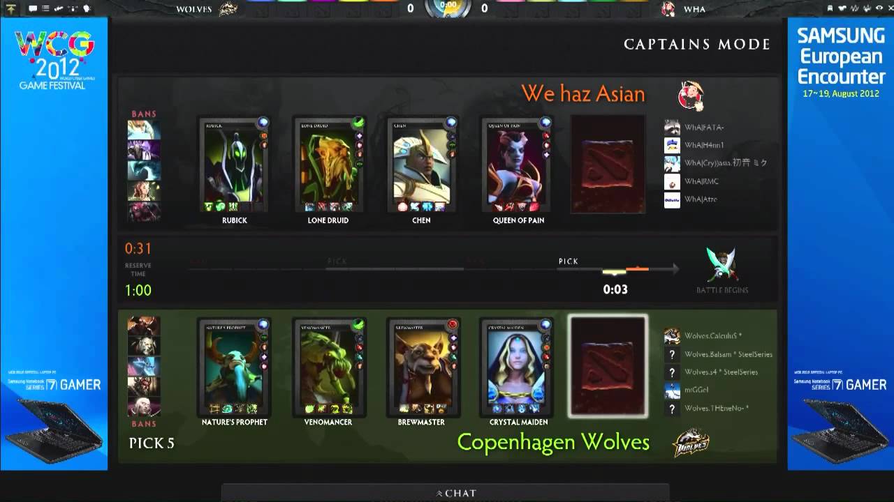 Dota 2 Finals #2 (We haz Asian vs. Copenhagen Wolves) - 1 / 3