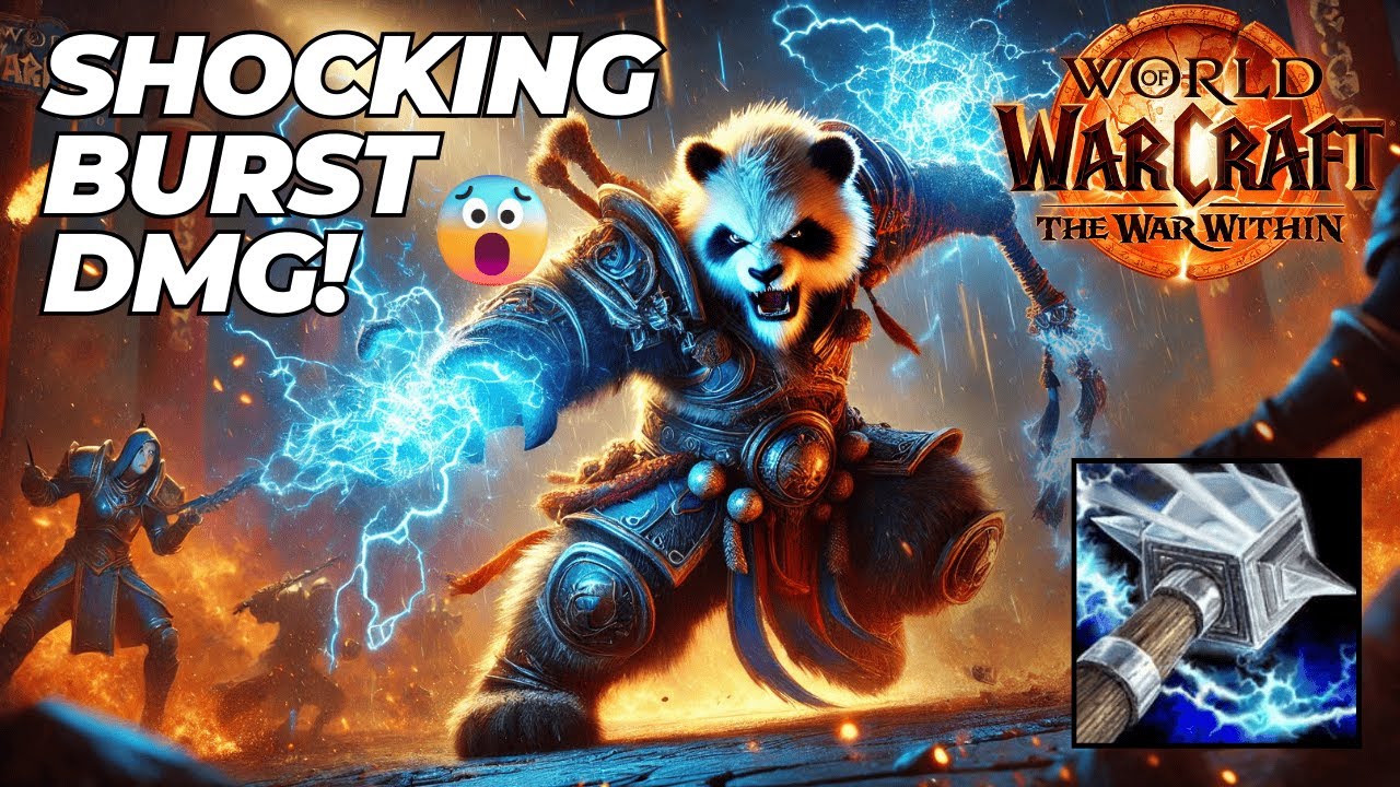 Enhancement Shaman World PvP War Within | Shocking Burst DMG!