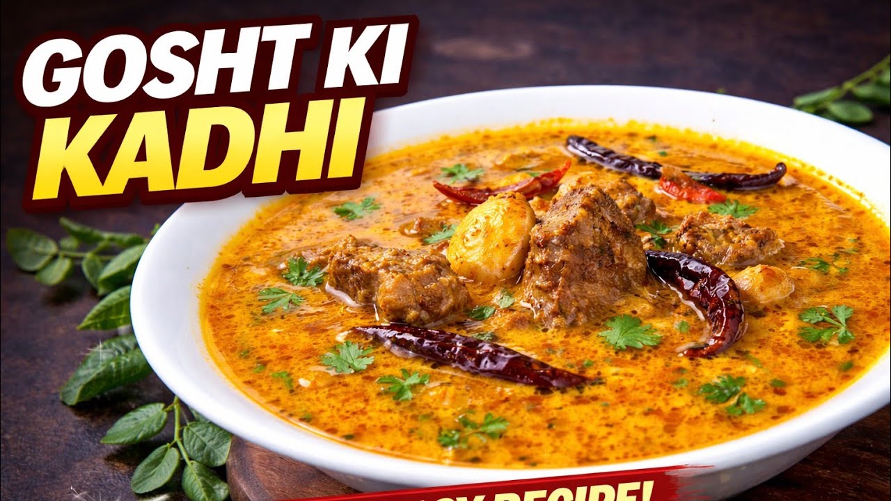Hyderabadi Ghosh Ki Kadhi ll Simple and Delicious Non Veg Kadhi/ Must Try 