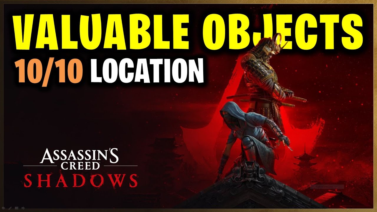 All 10 Valuable Objects Location | Find Treasures for Nagahide | Assassin's Creed Shadows