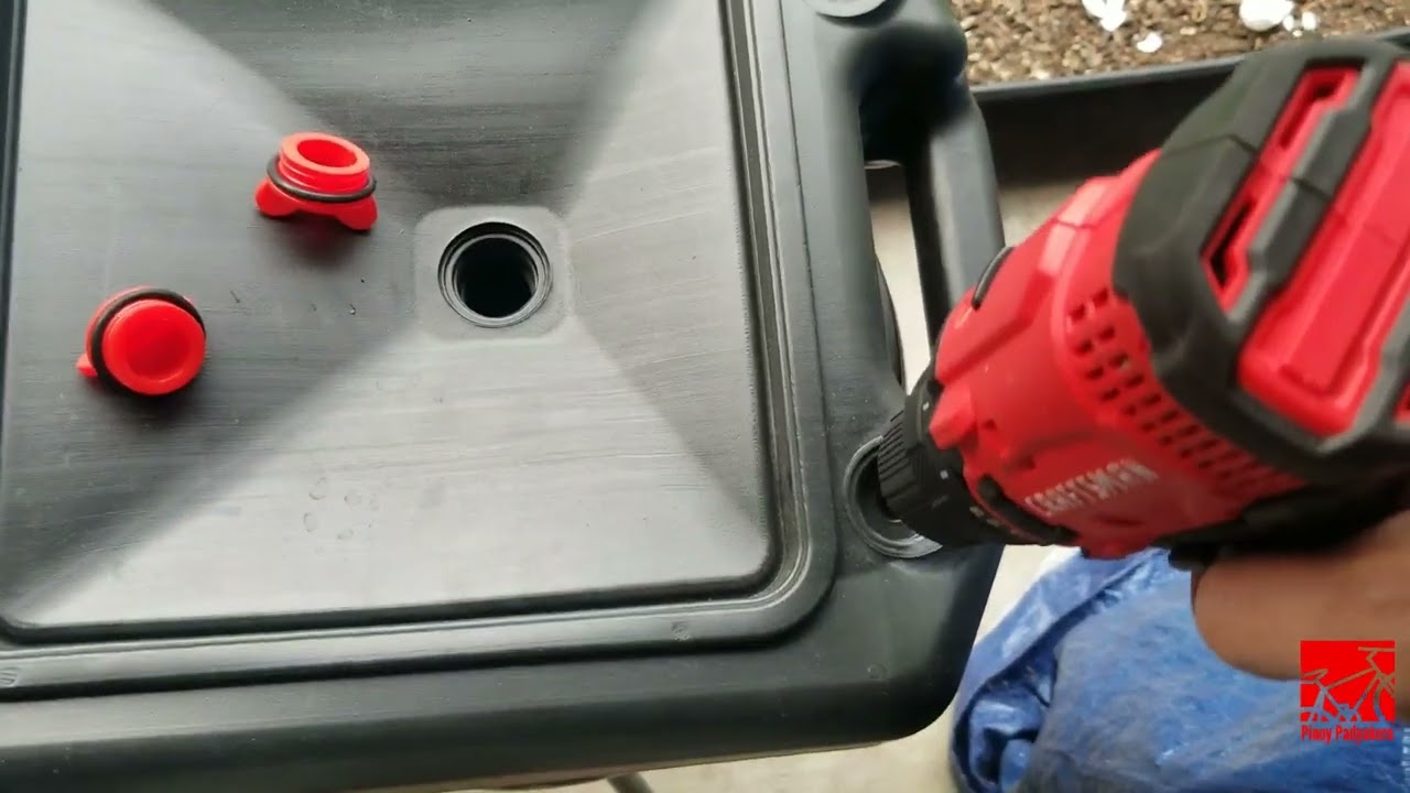 Waste Oil Storage Container from Harbor Freight